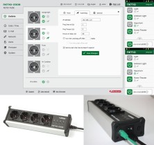 Интернет розетка на 4 выхода NETIO-230B